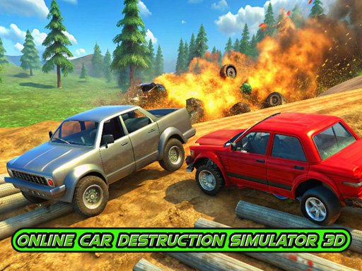 Simulador de Destrucción de Autos en Línea 3D - crazygames