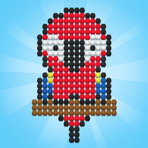 Puzzle de Dados y Tornillos Coloridos - crazygames