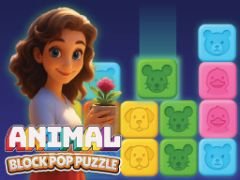 Puzzle de Bloques de Animales - crazygames
