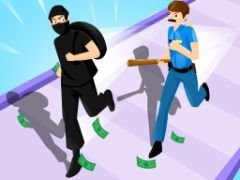 Carrera de Policías 3D - crazygames