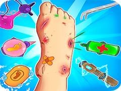 Doctor de Pies Cuidado Urgente - crazygames