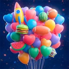 Fusionar 3D - Unir 3 Globos - crazygames