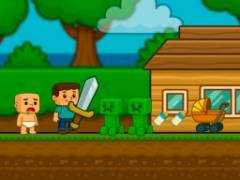 ¡Bebé Noob Ayuda! Steve - crazygames