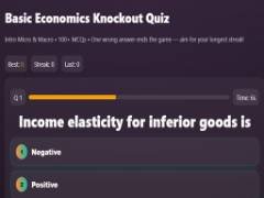 Economía Básica Opción Múltiple - crazygames