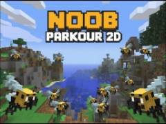 Noob: Parkour 2D - crazygames
