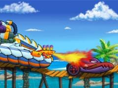 Coche Devora Coche: Aventura en el Mar - crazygames