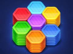 Juego de Apilamiento de Colores Hexa - crazygames