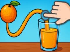 Llena el vaso con jugo - crazygames