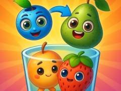 Personajes de frutas de fusión de caída - crazygames