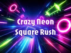 Loco Rush de Cuadrado Neón - crazygames