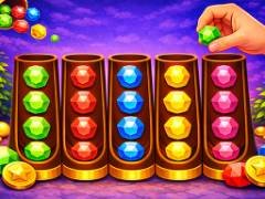 Puzzle de clasificación de gemas - crazygames