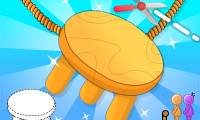 Puzzle de Asiento Corta la Cuerda - crazygames
