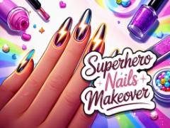 Transformación de Uñas de Superhéroe - crazygames