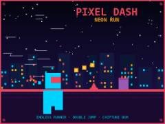 PIXEL DASH: CORRIDA NEÓN - crazygames