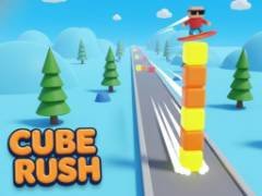 Cube Rush 3D: Sobrevive la Carga - crazygames