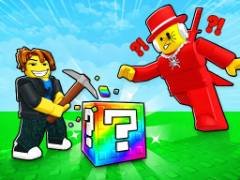Rompe un Lucky Blocks: Atrapa Brainrots - crazygames