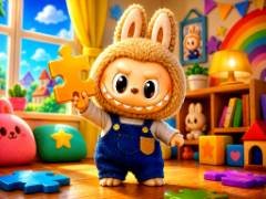 Tiempo de Rompecabezas Labubu - crazygames