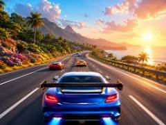 Carreras de Coches en Autopista - crazygames
