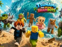Tsunami Para Escapar de los Brainrots - crazygames
