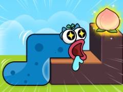 Puzle de Gusano Serpiente Manzana - crazygames
