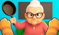 Gato contra Abuela. Simulador de Gato - crazygames