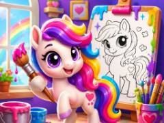 Diversión de Colores de Pony - crazygames,crazy games,free games,h5 game, free play,free crazy games