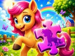 Cute Pony Puzzle Quest - crazygames,crazy games,free games,h5 game, free play,free crazy games