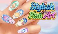Diseño de uñas elegante - crazygames