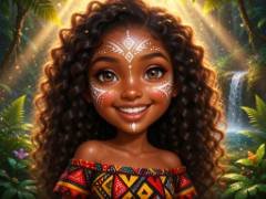 Princesas Africanas: Isla de Estilo - crazygames