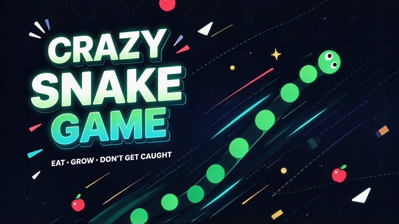 Crazy Snake Game - crazygames