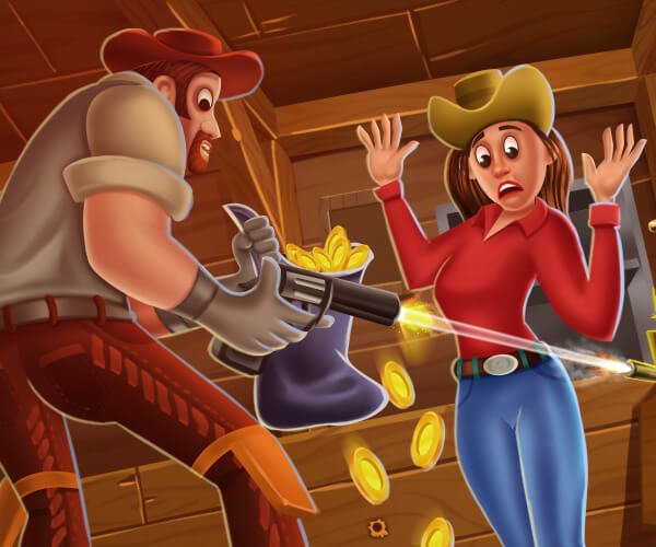 Asalto al Saloon - crazygames