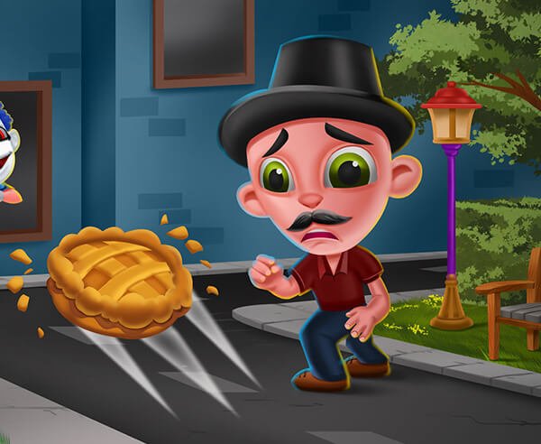 Ataque con Tarta - crazygames