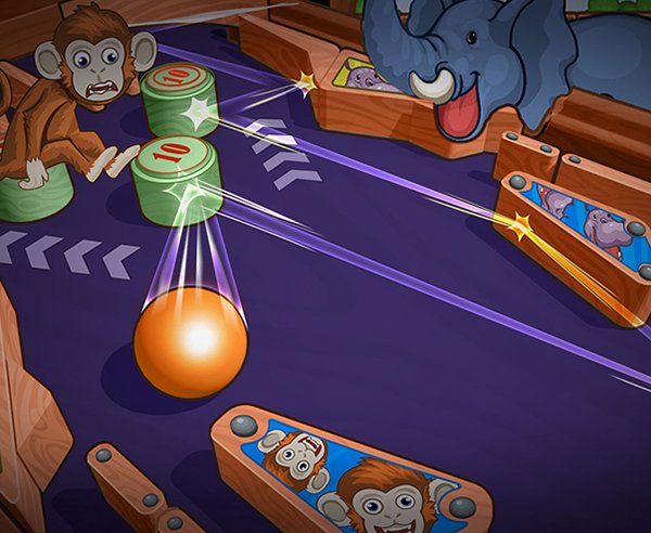 Pinball del Zoo - crazygames