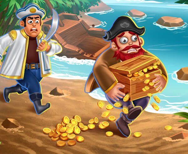 ¡Asalto Pirata! ¡Aye! ¡Aye! - crazygames